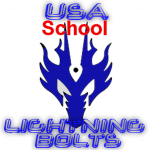 USA lightning bolts School