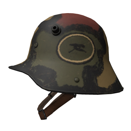 German M1916 Machine Gun Stahlhelm Brown Chinstrap