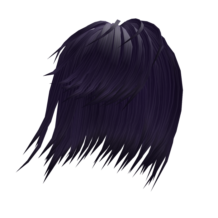Dark Purple Windy Scene Emo Hair