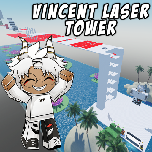 Vincent Laser Tower official Roblox game thumbnail