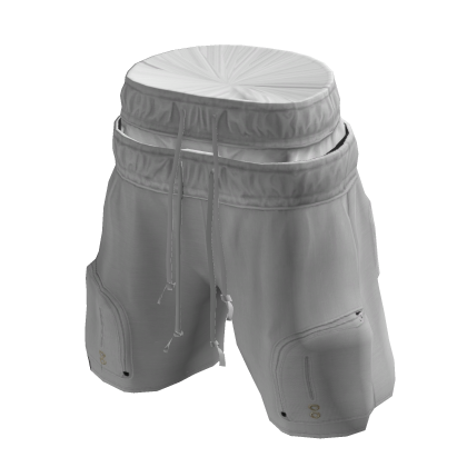 String Shorts - No Boxers (White) thumbnail