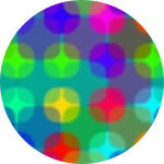 Blur Rainbow Circles Skin
