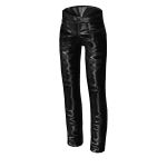 Ho1912 Black Vinyl Trousers – The Knocks
