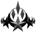 Silver & Black Lunar Crown