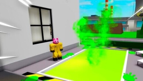 Jump Into Toxic Pool