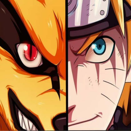 Naruto and Kurama Roblox decal