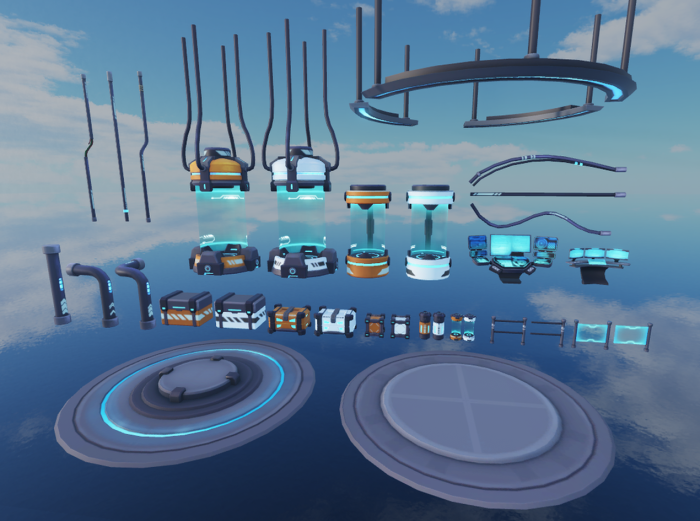 Roblox Futuristic Sci-fi Asset Pack preview 1