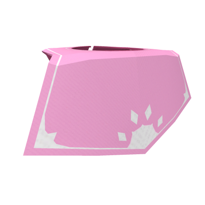 Pink and White Short Cape Roblox item