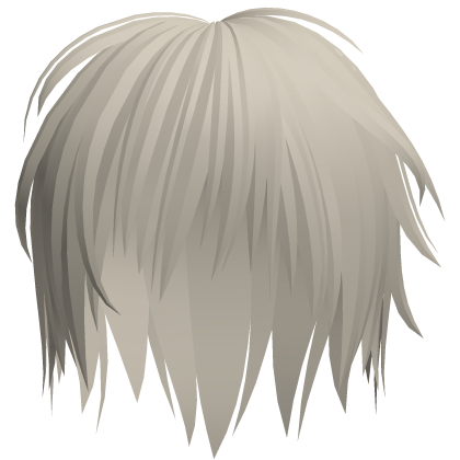Grey Scene Emo Messy Hair Roblox item