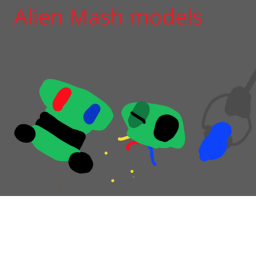 Alien Mash models