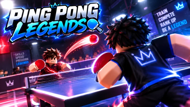 Ping Pong Legends Roblox game thumbnail