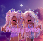 * Preppy twins! *