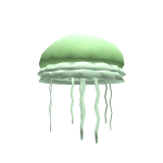 Green Jellyfish Hat