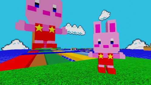 Pink Bunny OBBY (Big Updated)