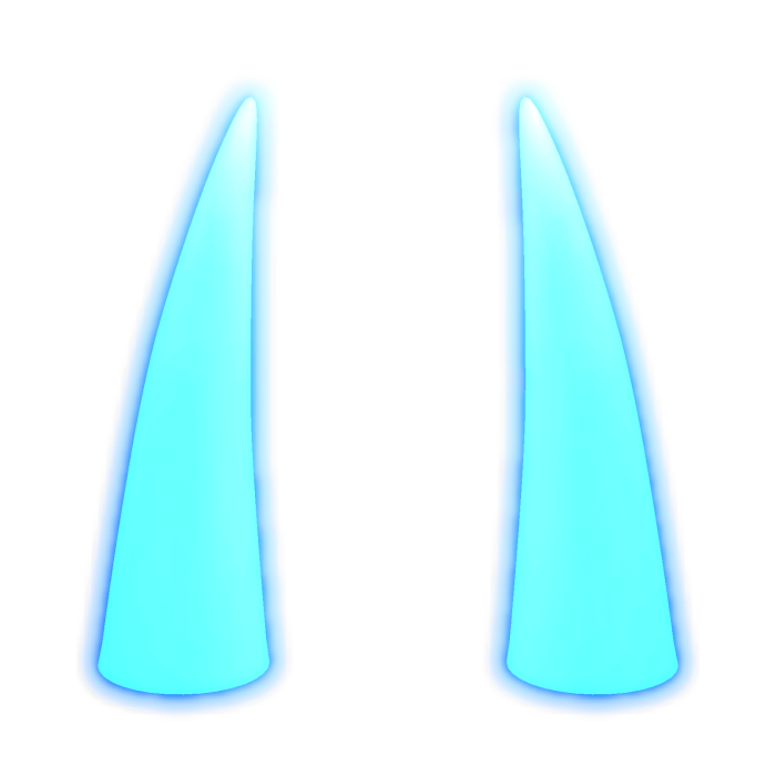 👹 [EMISSIVE] Blue Devil Power Horn