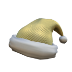 Golden Christmas Santa Hat