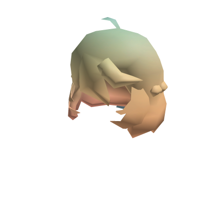 Pastel Lowpoly Short Braid Hair