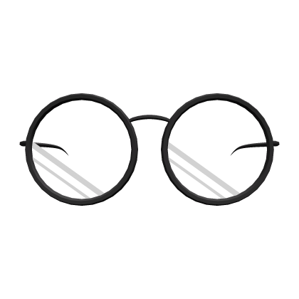 Black circle frame glasses store