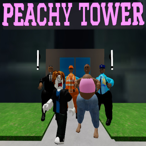 LOVELY PEACHES TOWER FUN official Roblox game thumbnail