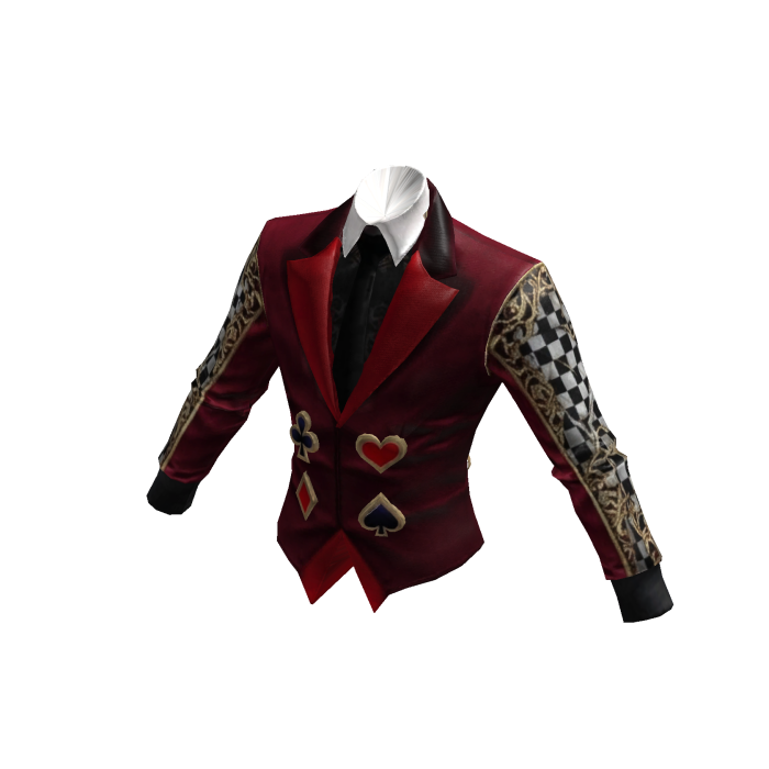 Magic Man Poker Suit Jacket - Clown