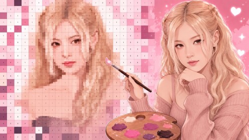 🎨 Tranh Kpop Idol theo số 