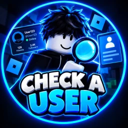 🔎 CHECK A USER 🔎 icon
