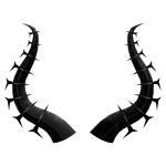 Gunmetal Horns of the Abyss