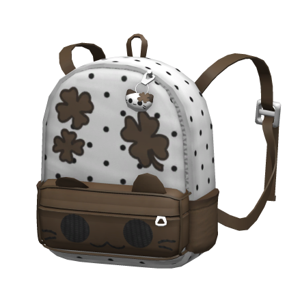 [NEW 🚨] Brown Polka Dot Cat Backpack (3.0)