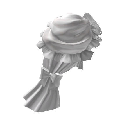 Rococo Hip Curtain Bustles White