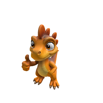 Curious Spinosaurus Dinosaur Character