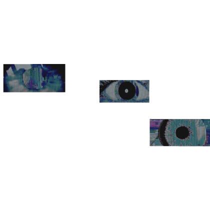 Weirdcore Glitched Eyes
