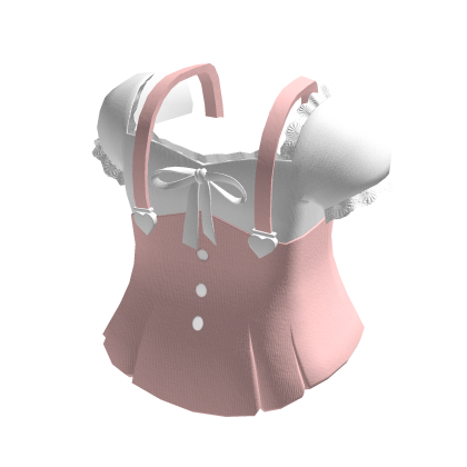 🍀Chibi Doll Ruffle Mini Dress (Pink)