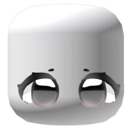 Cute Chibi Eyes Head Mask Roblox decal