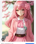 Pink girly Barbie group