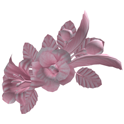 Blossom Pink Floral Feather Headpiece 
