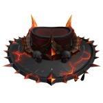 Magma Fiery Deathlord Hat