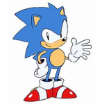 classic sonic man