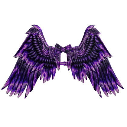 [PBR] Violet Nebula Icarus Wings [Addon]