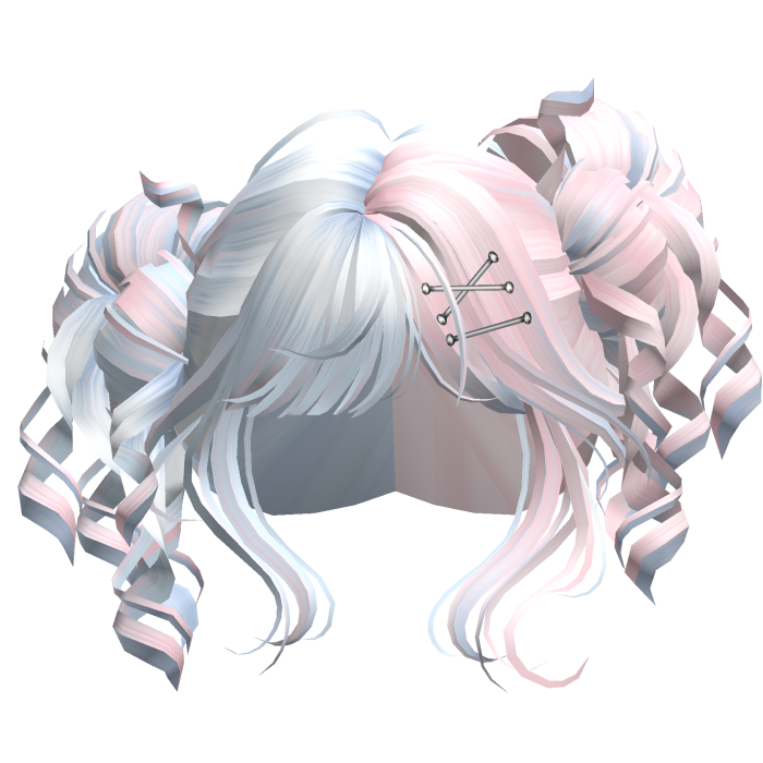 Tilted Elegant Princess Buns (Bubblegum)