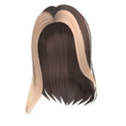 y2k cute roblox hair girl brown Roblox decal