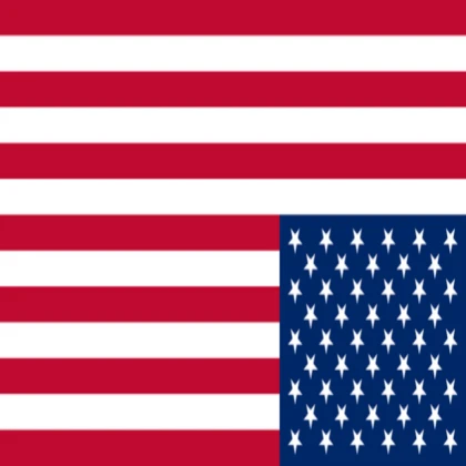Upside down american flag