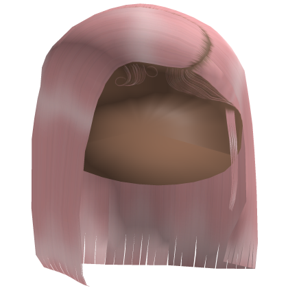 𝓭 Straight Side Part Bob (Pink)