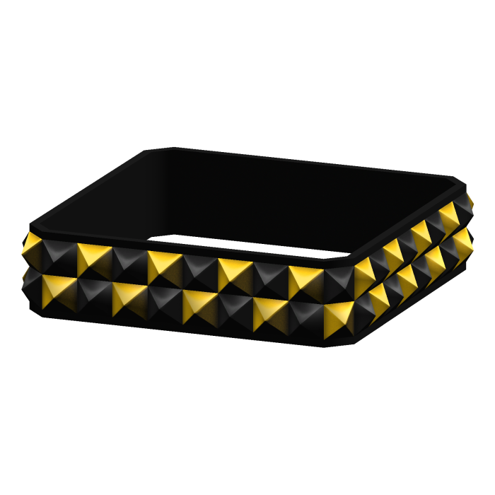 Yellow Studded Scene Bracelet [R6 Left]