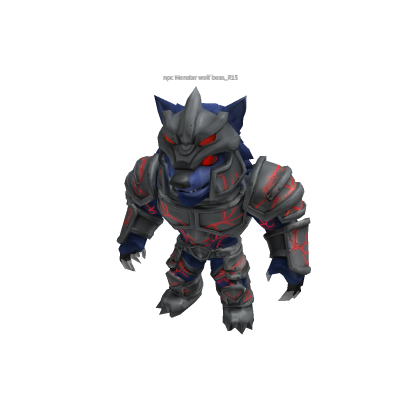 Horror Wolfborg boss – Scripted AI NPC Monster R15