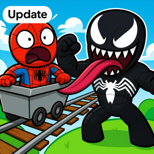 [🕷️NEW🕸️] Cart ride into Venom Spiderman