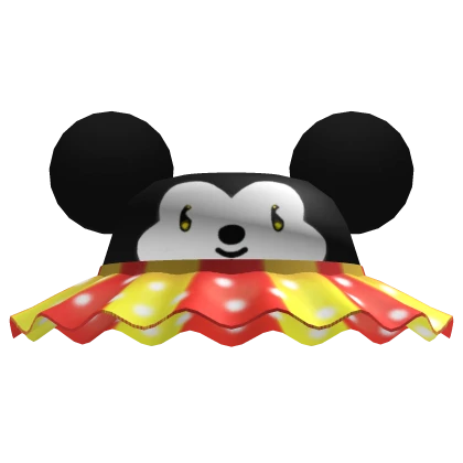 Mickey Bucket hat Yellow and Red | Roblox Item - Rolimon's