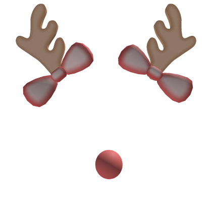 ʚ ︵ cute rudolph christmas ears