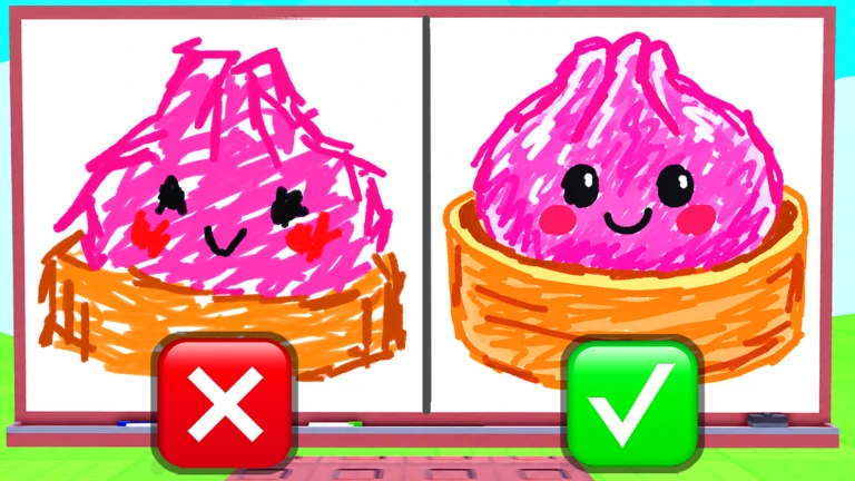 Draw a Dumpling! on Roblox