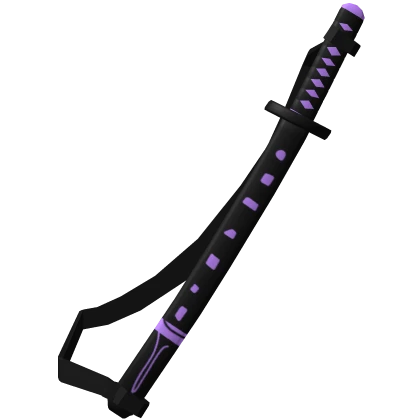 katana 稀少パーツ！ Purple Samurai Katana with strap | Roblox Item - Rolimon's