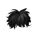 Black Messy Hairstyle